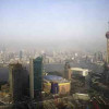 Dunstglocke über Shanghai 