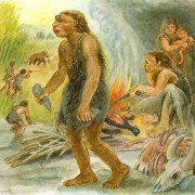 Lebensbild von Homo sapiens neanderthalensis 