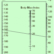 BMI-Modell zur Berechnung des Body-Mass-Index 