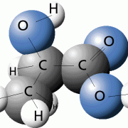 Milchsäure ist 2-Hydroxypropansäure. 