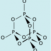 Struktur von Phosphorpentoxid 