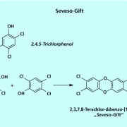 Entstehung des SEVESO-Gifts aus 2,4,5-Trichlorphenol 