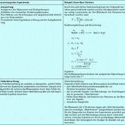 Die Auswertung des Experiments am Beispiel der Säure-Base-Titration 