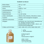 Steckbrief von Benzen 