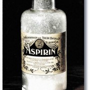 Historische Aspirinflasche 