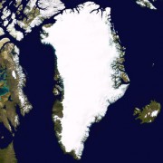 Satellitenbild von Grönland 