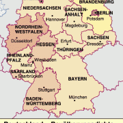 Bevölkerungsdichte Deutschlands 