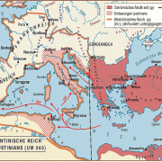 Das byzantinische Reich unter Justinian I. 