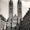Die Kathedrale von Caen in Frankreich 