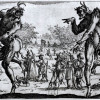 Die beiden Pantalone, Entwurf: JACQUES CALLOT, Ausführung: JACQUES CALLOT, 1616, Radierung,91 × 143 mm, Paris, Bibliothèque Nationale, Cabinet des Estampes 