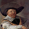 FRANS HALS: Porträt eines sitzenden Offiziers mit aufgestütztem Arm;1637, Öl auf Leinwand, 88 × 66 cm;São Paolo (Brasilien), Museu de Arte 