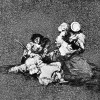 FRANCISCO DE GOYA„Desastres de la Guerra“, Blatt 04: Die Frauen machen Mut, 1814–1820, Aquatinta-Radierung, 