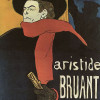 HENRI DE TOULOUSE-LAUTREC: Bruant in Ambassadeurs, Plakat, 1892, Farblithografie 