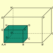 Vergrößerung eines Quaders mit k = 2 