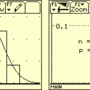 Approximation der Binomialverteilung durch eine Normalverteilung (links: Faustregel nicht erfüllt; rechts: Faustregel erfüllt) 