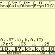 Funktionswerte von bi(10, 0.87, k) 