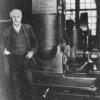 Edison war entscheidend am Aufbau eines Elektroenergienetzes beteiligt. 