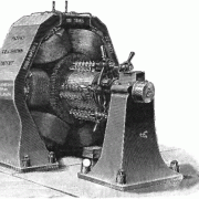 Alte Dynamomaschine (um 1900) 