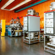 Atomuhr in der Physikalisch-Technischen Bundesanstalt in Braunschweig 