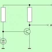 Schalterbetrieb eines Transistors mit Fotodiode 