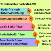 Hierarchie der Bedürfnisse nach MASLOW 